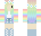 rainbow girl