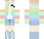 rainbow girl