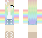 rainbow girl