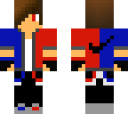 theminecraftnoobs red and blue