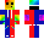 theminecraftnoobs red and blue