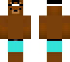 bear swimming