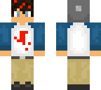 bloody beanie boy blue