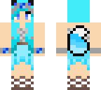 blue fox girl