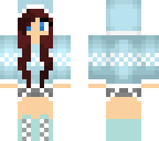 blue girl