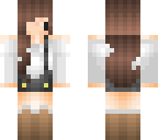 chibi overalls