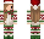 christmas chibi girl 