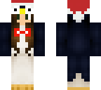 christmas penguin girl
