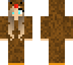ducky girl reindeer skin