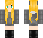 fixed blonde cute wolf girl