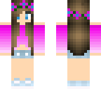 flower crown girl again der back ofcial