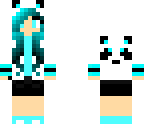 girl with panda ears