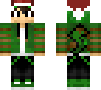 green christmas boy