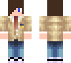 long haired school uniform boy