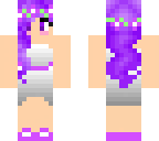 purple girl