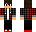 red plaid boy