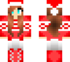 red winter girl