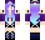 violet cute girl