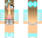 blue glow girl