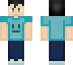 blue shirt kid