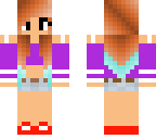 cool purple headphones girl