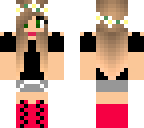 first skin flower girl