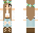 flower crown girl