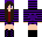 hooded heart girl