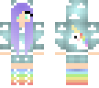 kawaii unicorn girl