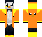 pinguino naranjo con swag