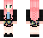 pink hair girl