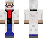 professor sheep with mustache
