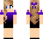purple dress