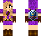 purple link girl