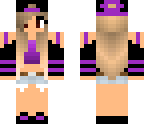 purple tomboy girl