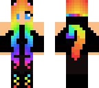 rainbow girl