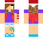santa wolf girl