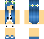 blue summer girl