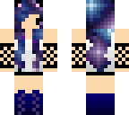 chibi cute galaxy girl