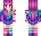 colorful girl