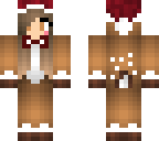 cute reindeer girl