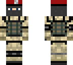 desert trooper with a beret