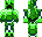 emerald creeper man