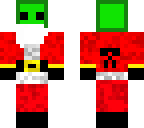 green slime santa