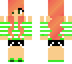 kawaii green girl