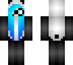 light blue panda