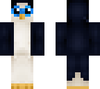 penguin blue glasses