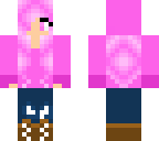 pink robber girl