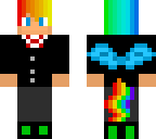 rainbow blitz with a tux