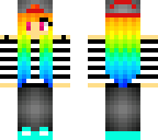 rainbow girl